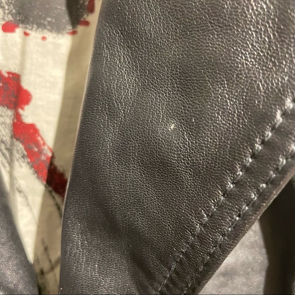 BLINK by DANIER | Leather Moto Jacket - Picture 7 of 11